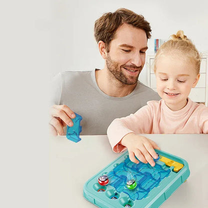 TiltTrack – Bal Doolhof Puzzelspel voor Kinderen vanaf 5 jaar – Verbetert Focus & Ruimtelijk Denken