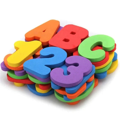 TubTots™ – Educational Bath Shapes for Kids Ages 2+ – ABCs & 123s That Stick