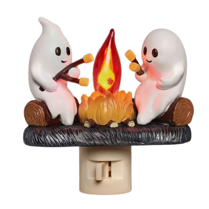 GhostGlow - Spook Nachtlampje met Vlam