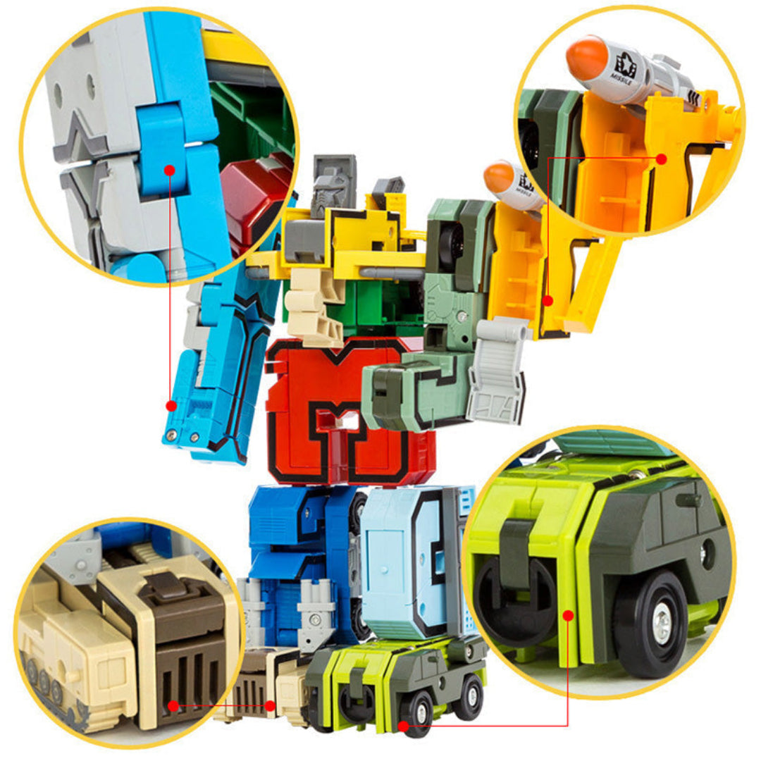 FigureForm Transformer Cijferspeelgoed – Bouwplezier – Vanaf 4 Jaar
