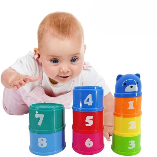 StackNLearn- Kleurrijke StapelBekers