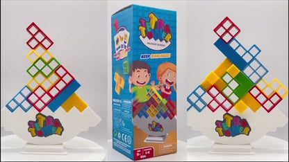 TetraMaster - Educatief Tetris Balans Toren Speelgoed
