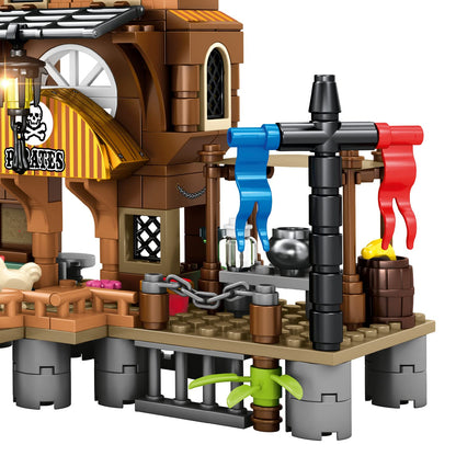 TreasureFortress - Piratenboot Bouwspeelgoed