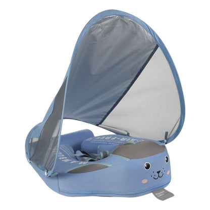 SplashGuard - Zwemtrainer voor Baby's – Foam & Zonnescherm – Niet-opblaasbaar – 3-24 mnd