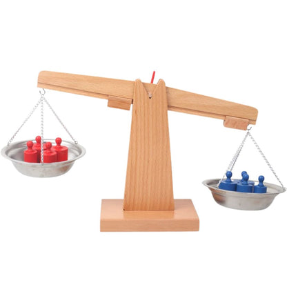 WeightWise – Montessori Balansgewichten Set voor Kinderen vanaf 3 jaar – Ontwikkelt Sensorische Logica & Massa Vergelijkingsvaardigheden