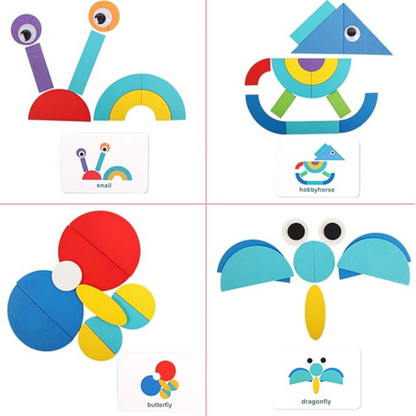 PalettePlay - Houten Kleuren Ontwikkelingsspel