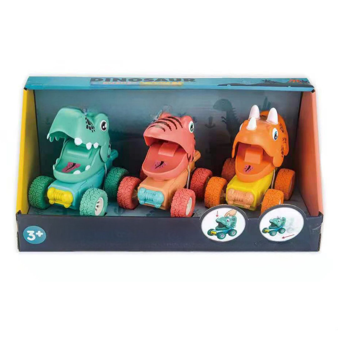 TrexTrek - Terugtrekkende Dino Monster Trucks